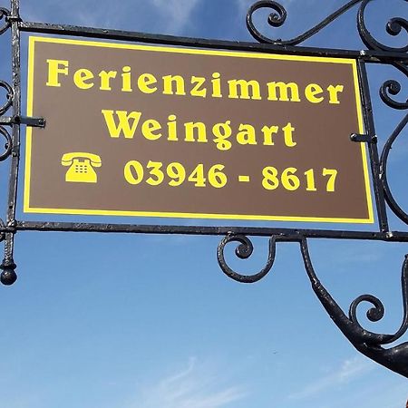 Ferienwohnung Weingart Quedlinburg Dış mekan fotoğraf